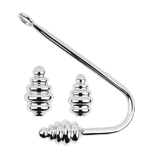 8826 Hook Set Ribbed Screw-in GreatBenefit Anal 1102
